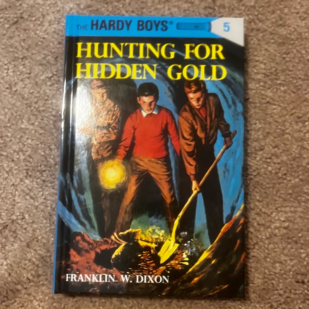 The Hardy Boys: Hunting for Hidden Gold Book